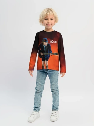 Детский лонгслив / AC/DC