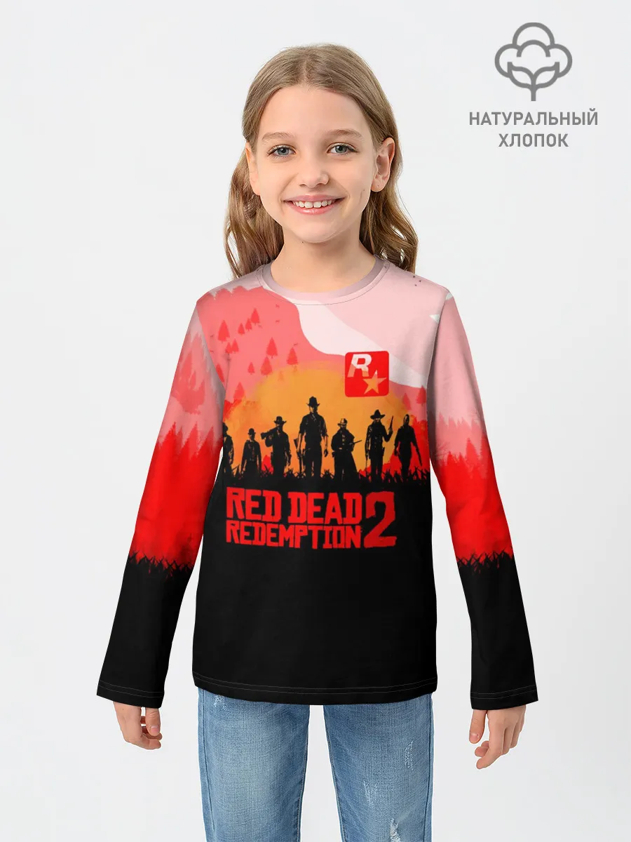 Детский лонгслив / RED DEAD REDEMPTION 2