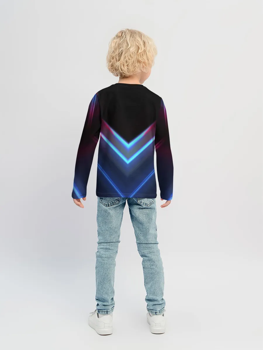 Детский лонгслив / CYBERPUNK 2077 NEON | НЕОН