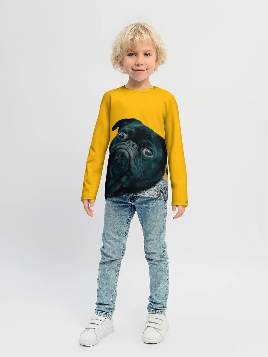 Детский лонгслив / Бульдожка