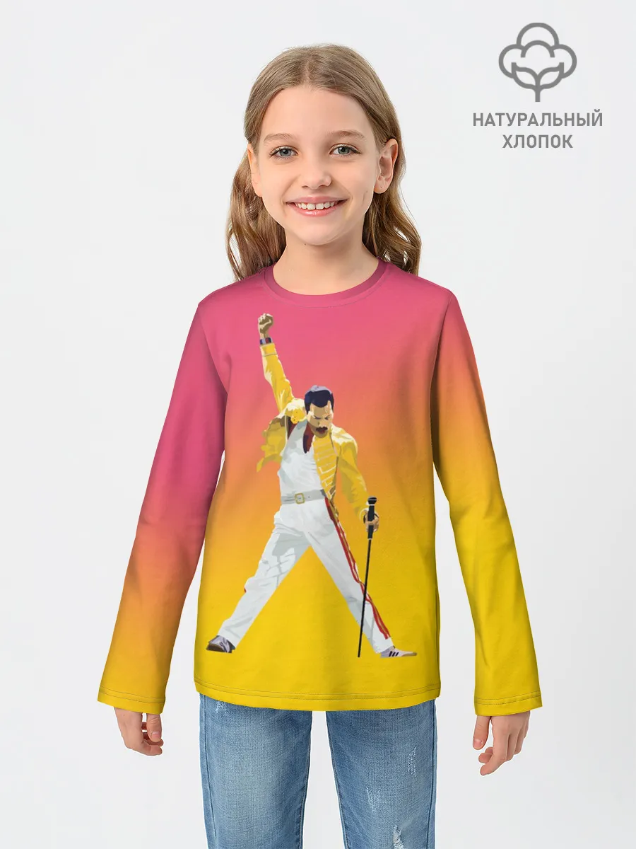 Детский лонгслив / Queen: Фредди Меркьюри