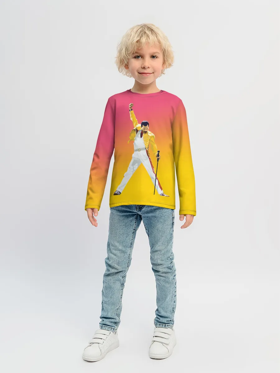 Детский лонгслив / Queen: Фредди Меркьюри