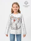 Детский лонгслив / Милейший Котик
