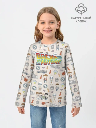 Детский лонгслив / Back to the future_5