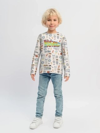 Детский лонгслив / Back to the future_5