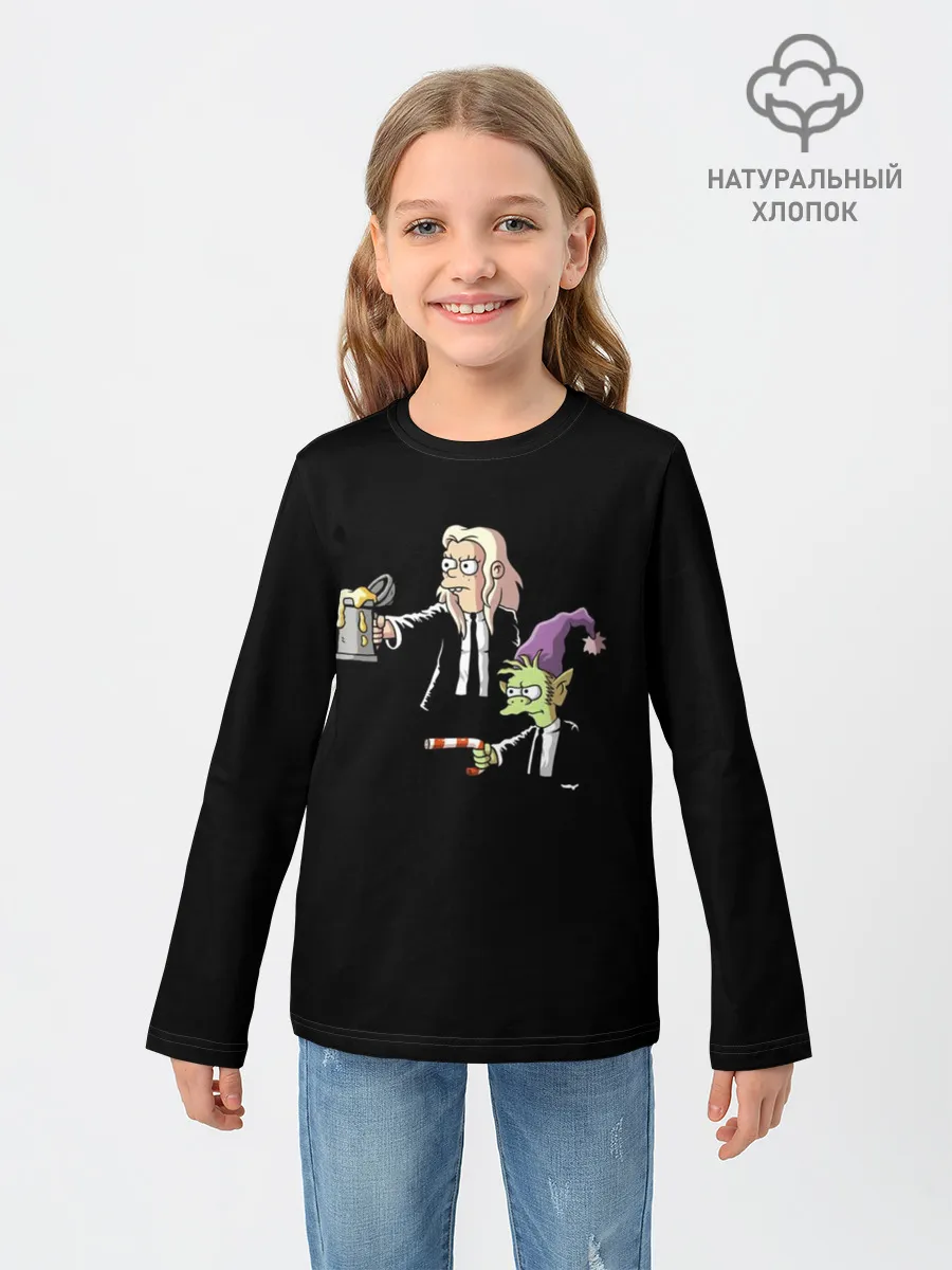 Детский лонгслив / Disenchantment. Pulp Fiction