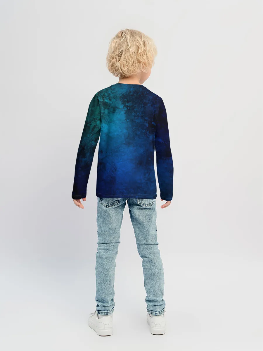 Детский лонгслив / Абстракция