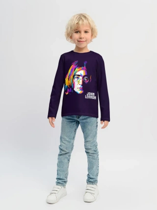 Детский лонгслив / Джон Леннон