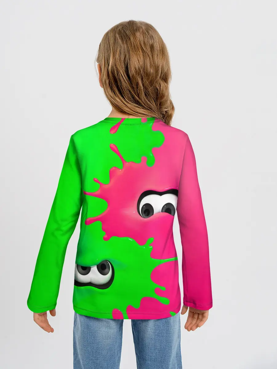 Детский лонгслив / Splatoon