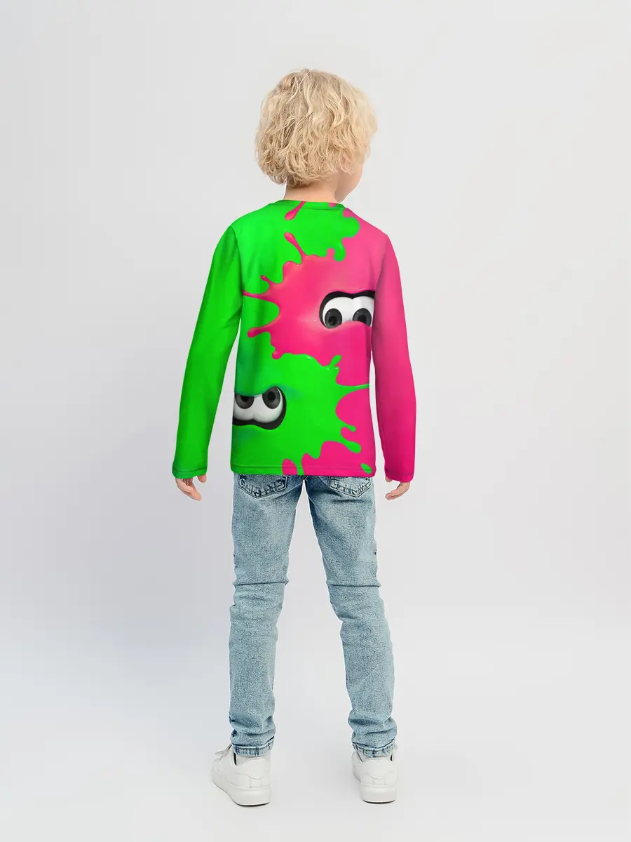 Детский лонгслив / Splatoon