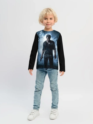 Детский лонгслив / Uncharted 4