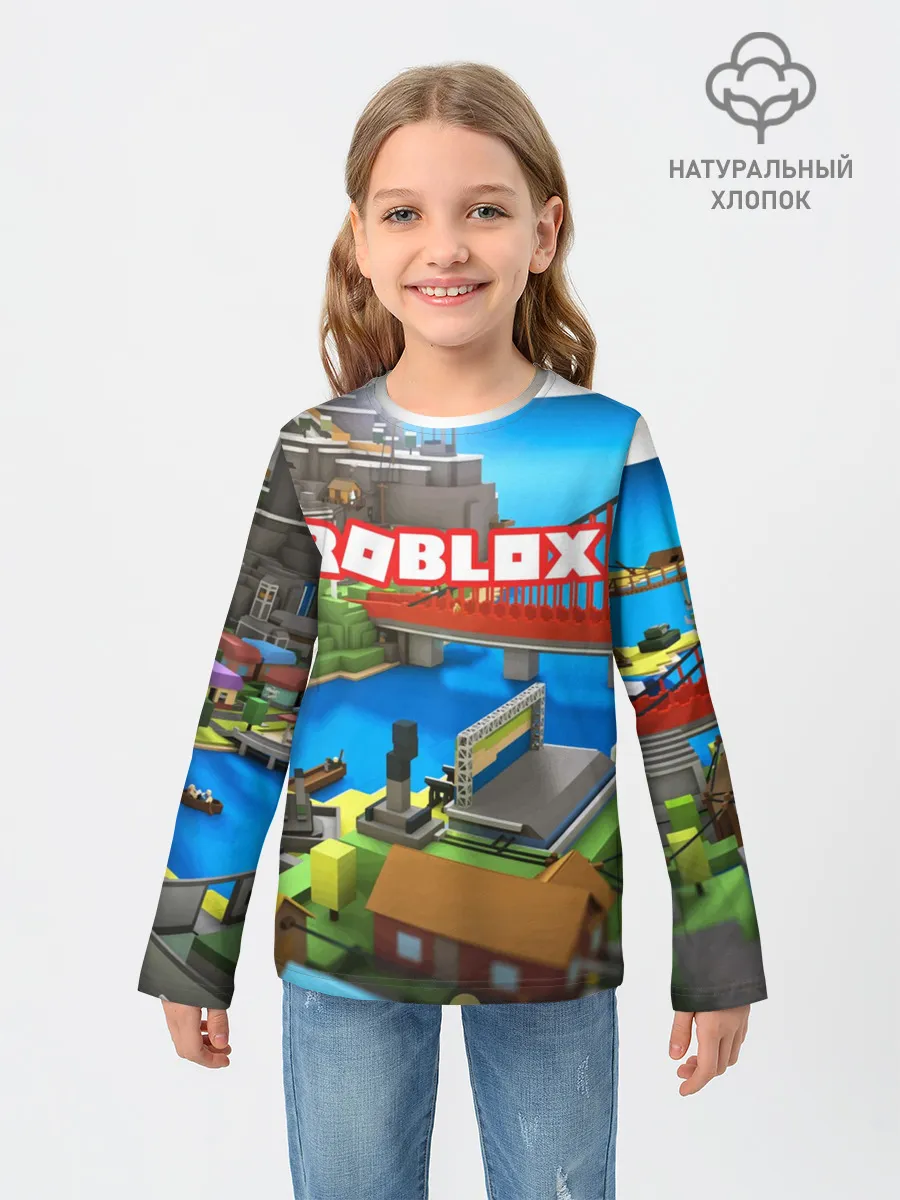 Детский лонгслив / ROBLOX