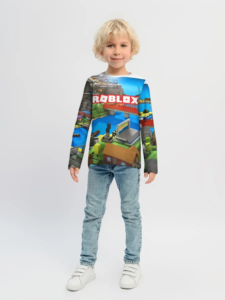 Детский лонгслив / ROBLOX