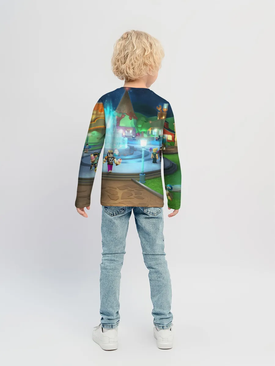 Детский лонгслив / ROBLOX