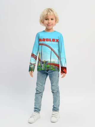 Детский лонгслив / ROBLOX: Powering Imagination