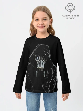 Детский лонгслив / Противогаз