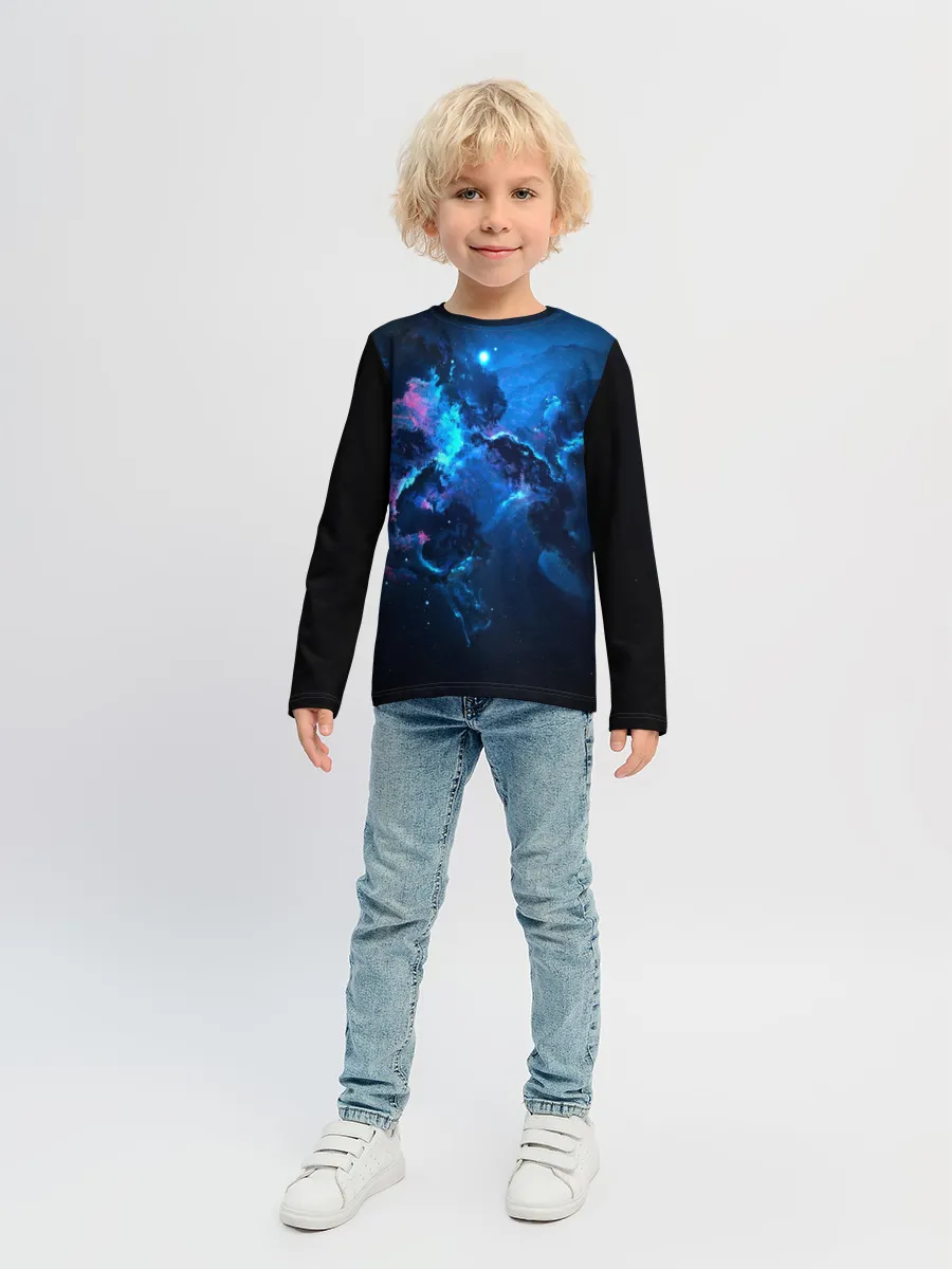 Детский лонгслив / КОСМОС
