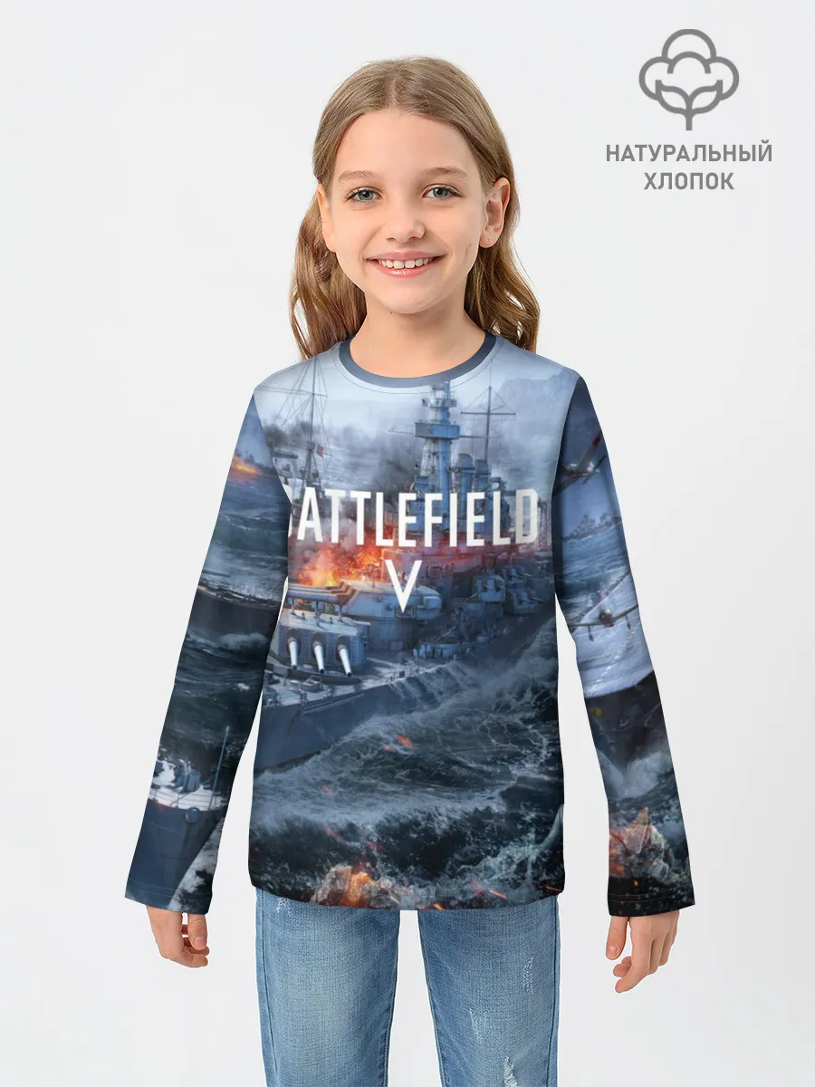 Детский лонгслив / BATTLEFIELD 5