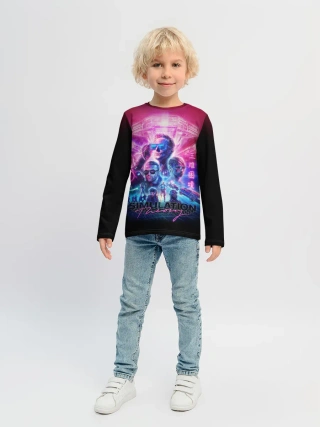 Детский лонгслив / Muse: Simulation Theory