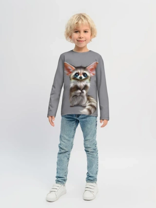 Детский лонгслив / Зверушка