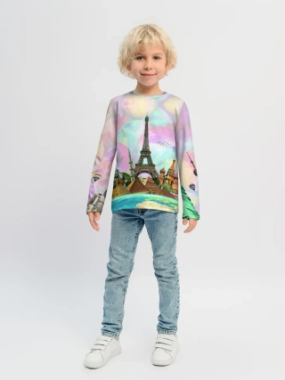 Детский лонгслив / Туризм