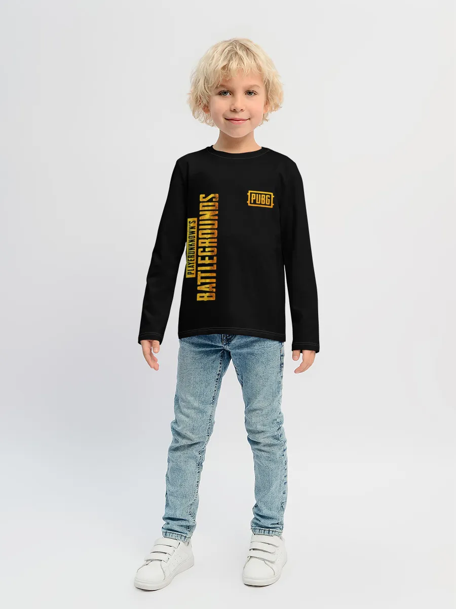 Детский лонгслив / PUBG / ПАБГ