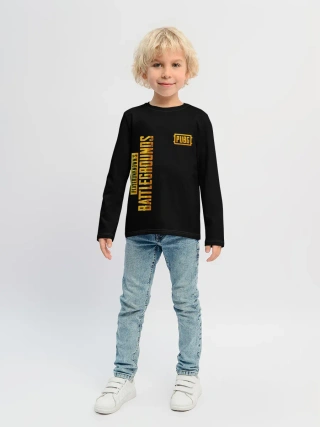 Детский лонгслив / PUBG / ПАБГ