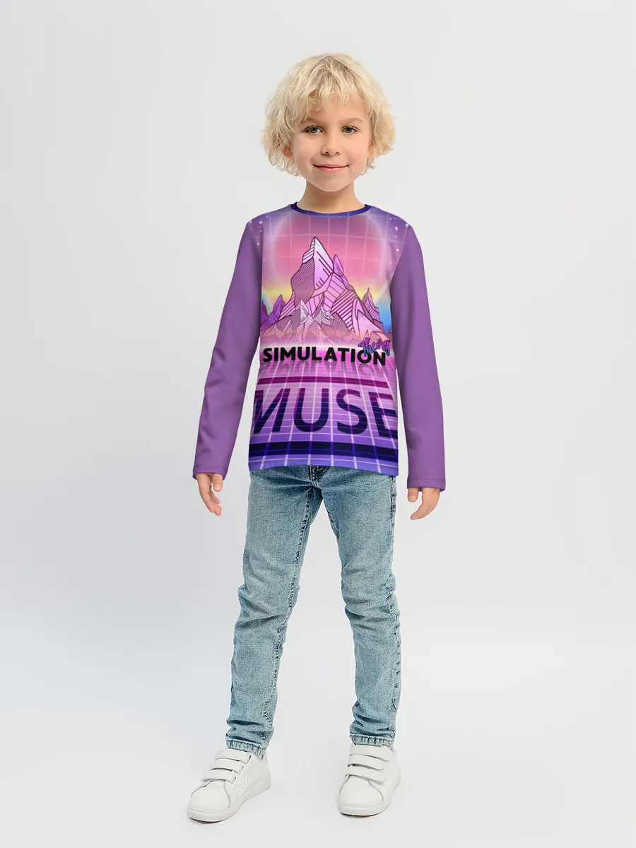Детский лонгслив / Simulation Theory. Muse
