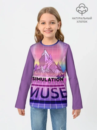 Детский лонгслив / Simulation Theory. Muse