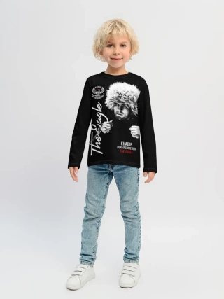 Детский лонгслив / Хабиб Нурмагомедов