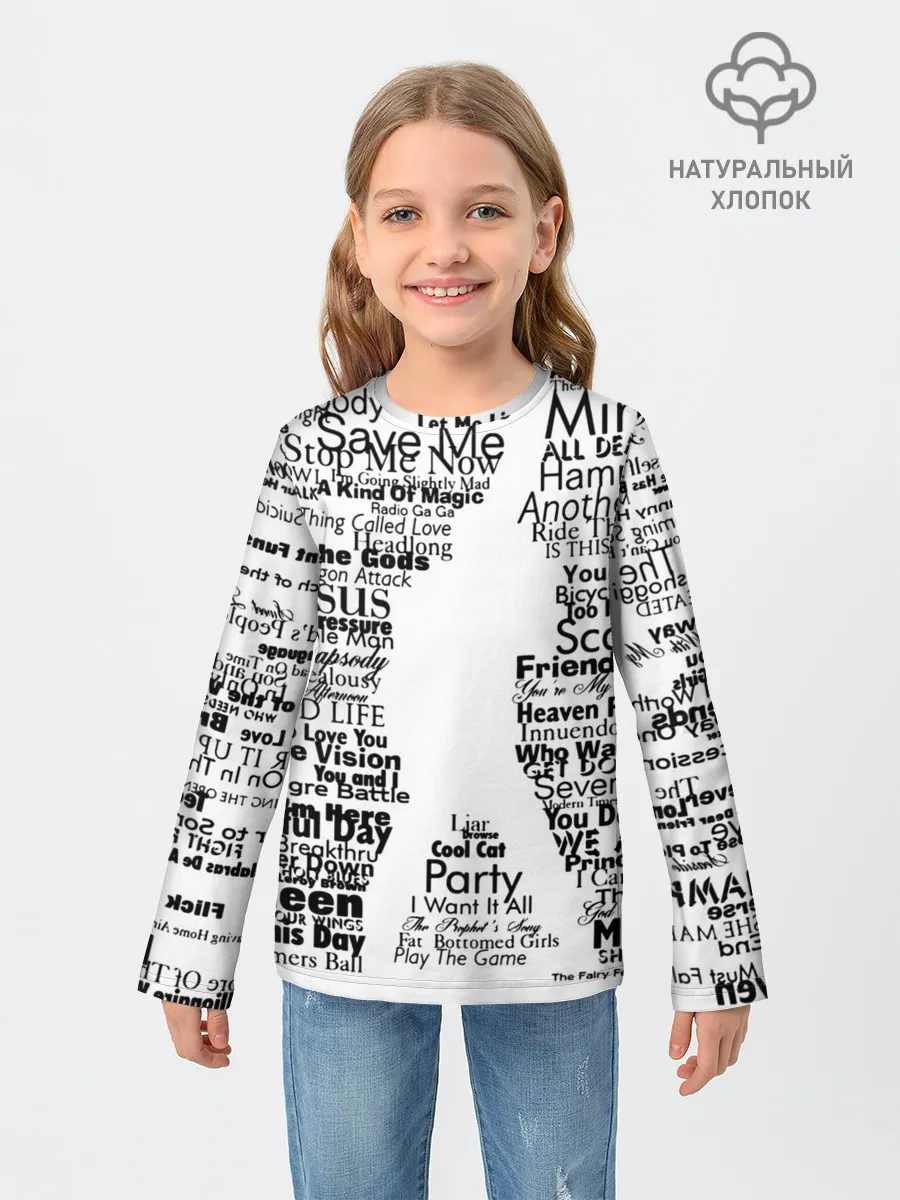 Детский лонгслив / Queen