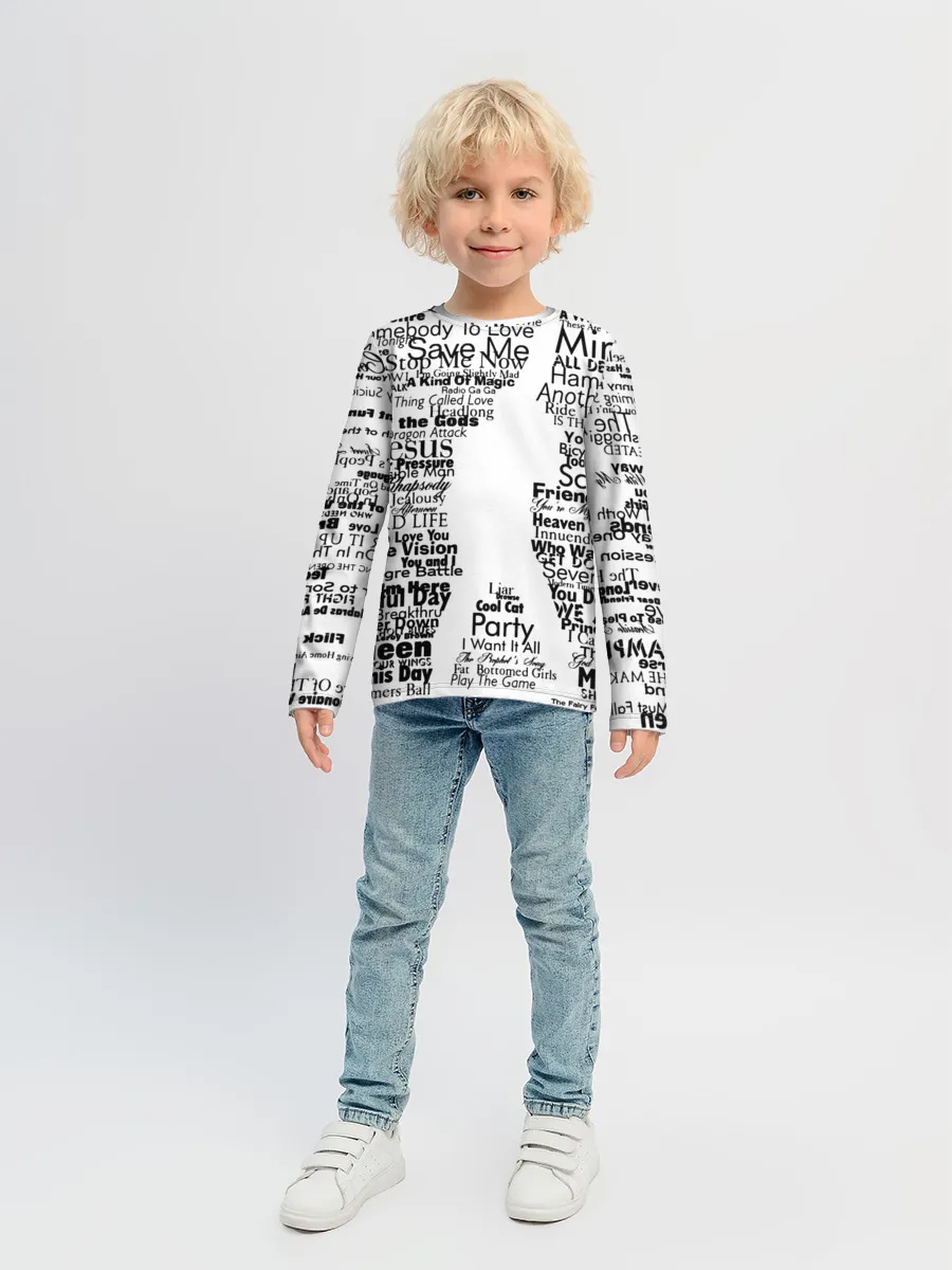 Детский лонгслив / Queen