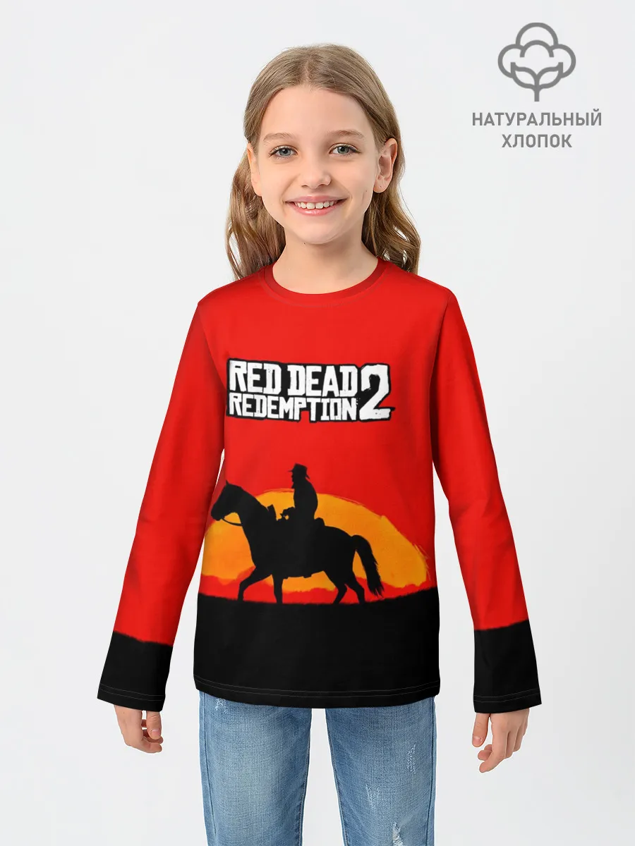 Детский лонгслив / Red Dead Redemption 2
