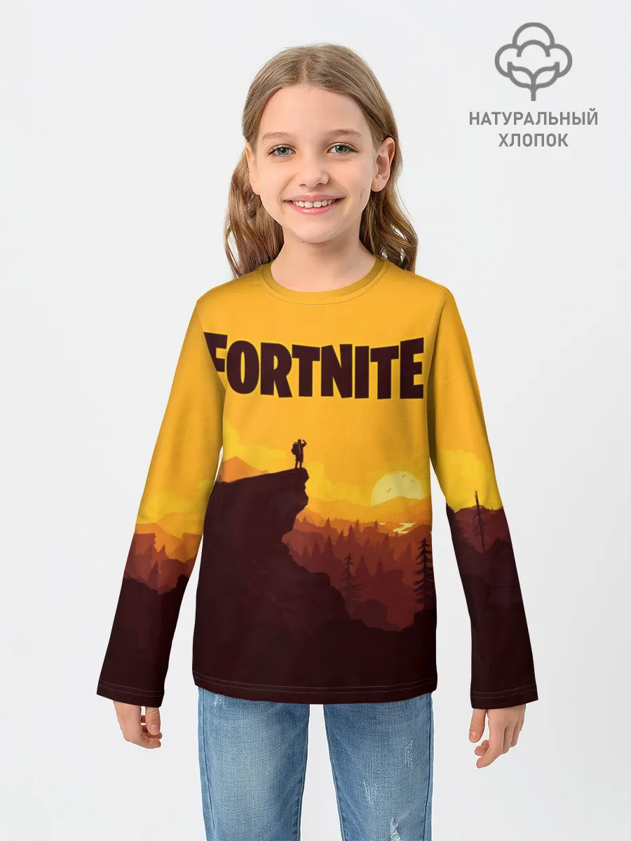 Детский лонгслив / Fortnite Save the World