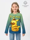 Детский лонгслив / Детектив Пикачу покемон