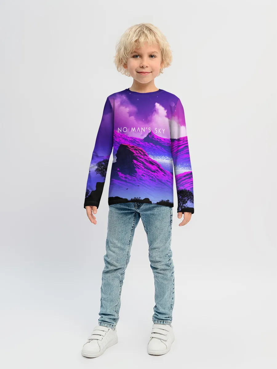 Детский лонгслив / No Mans Sky