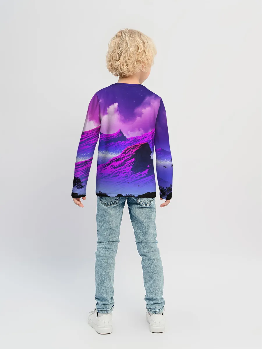 Детский лонгслив / No Mans Sky