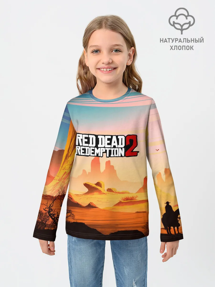 Детский лонгслив / Red Dead Redemption