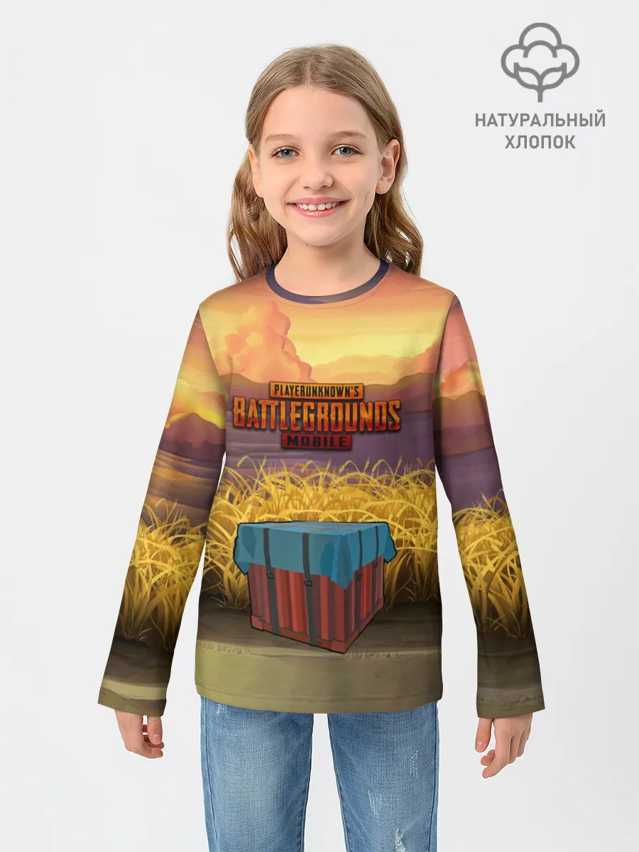 Детский лонгслив / PUBG MOBILE