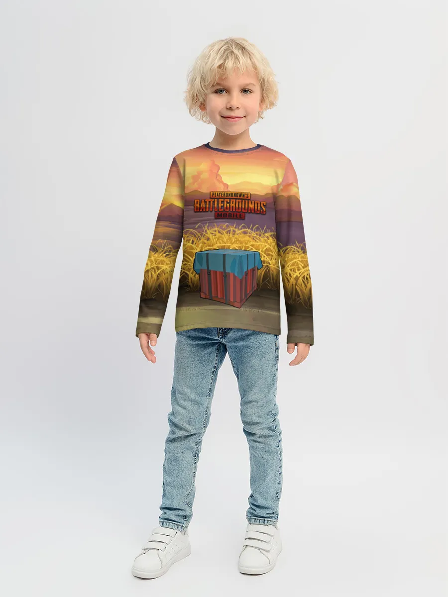 Детский лонгслив / PUBG MOBILE
