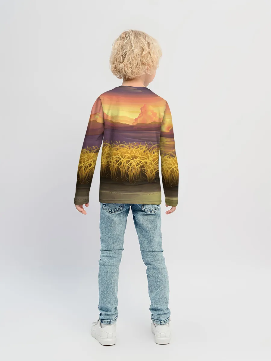 Детский лонгслив / PUBG MOBILE