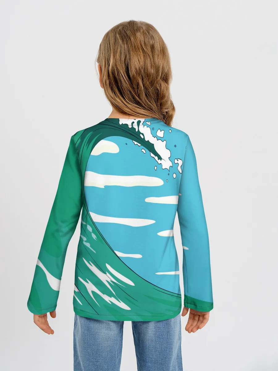 Детский лонгслив / Cool Santa