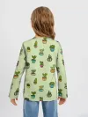 Детский лонгслив / Веселый кактус