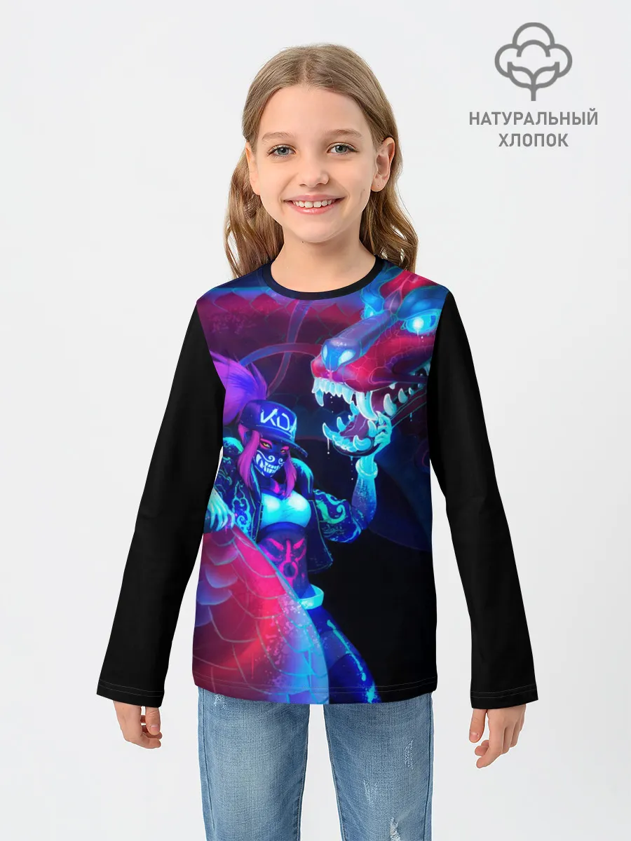 Детский лонгслив / Akali. KDA