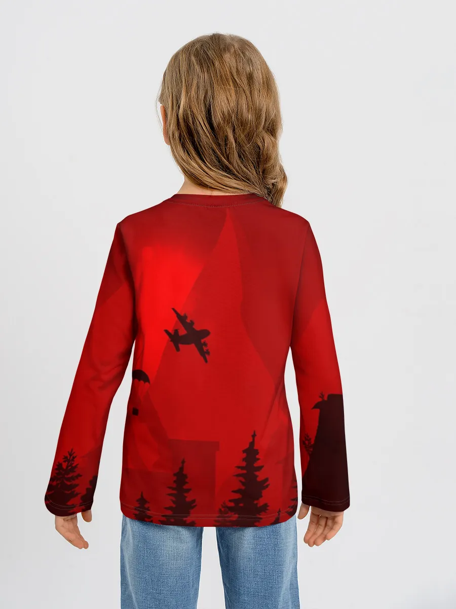 Детский лонгслив / PUBG