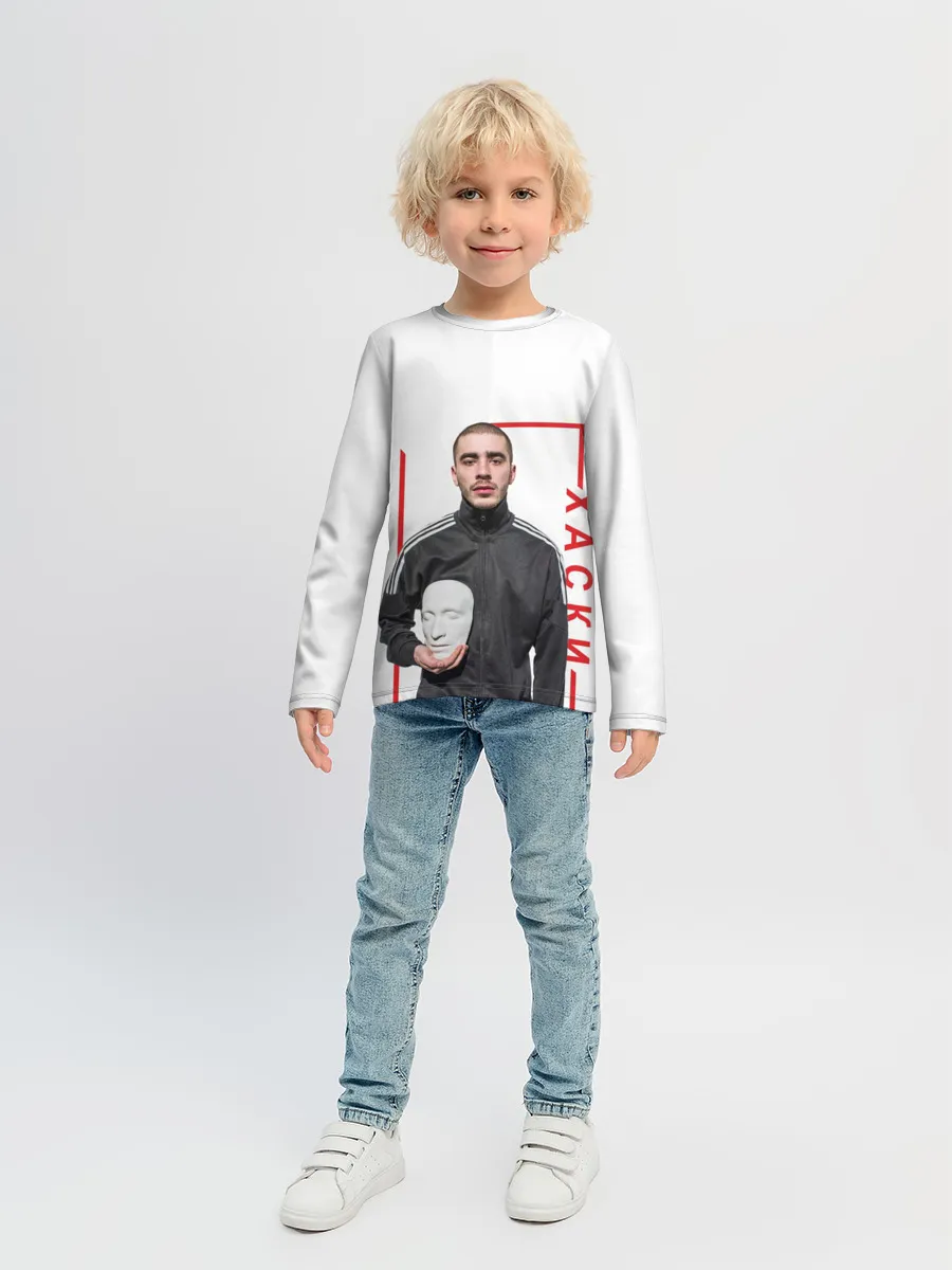 Детский лонгслив / Хаски