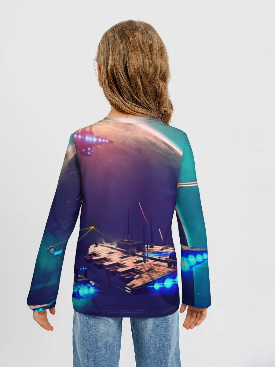 Детский лонгслив / NO MANS SKY