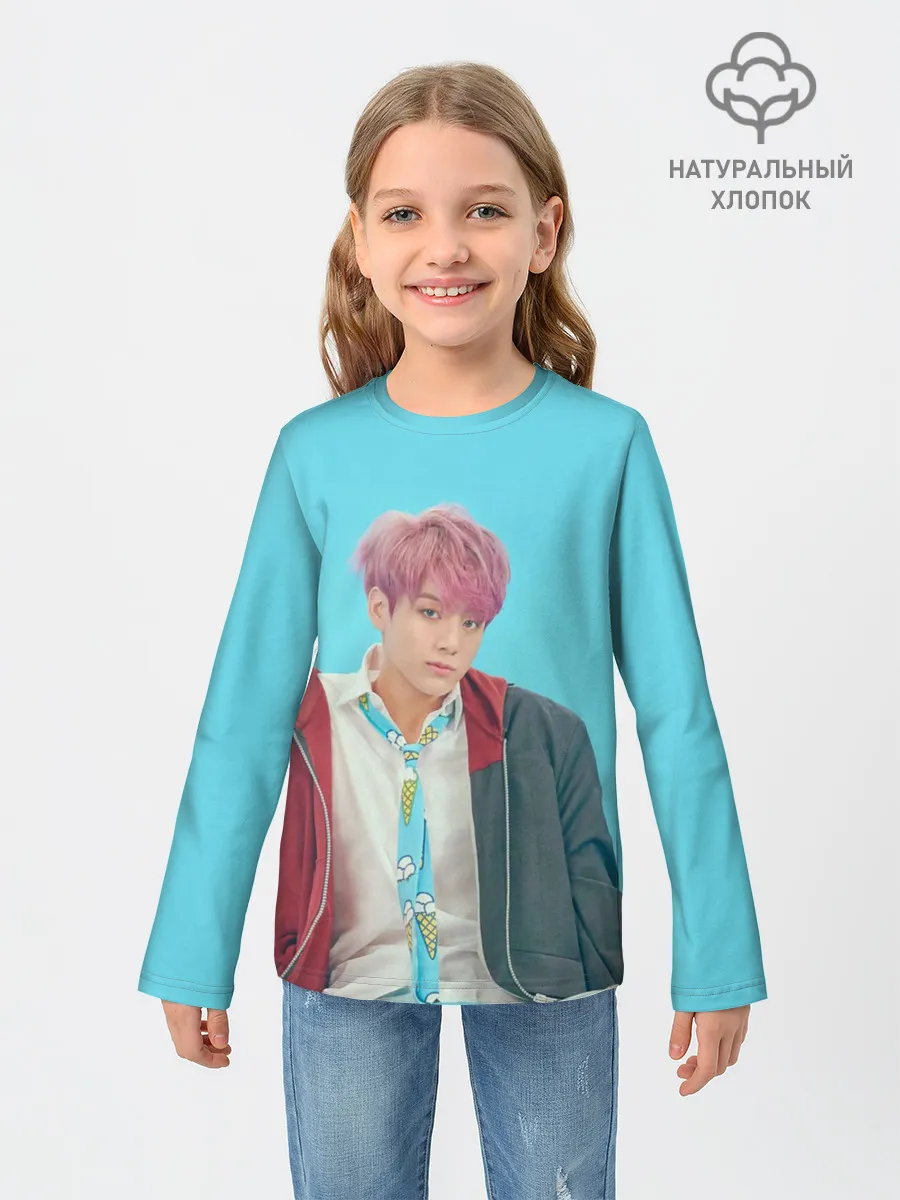 Детский лонгслив / BTS. Jungkook