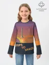 Детский лонгслив / STEPS TO SPACE