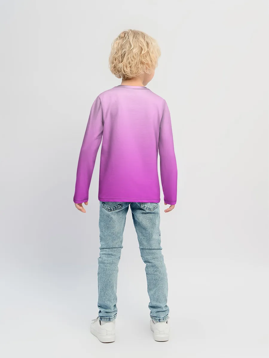 Детский лонгслив / Танцующая свинка